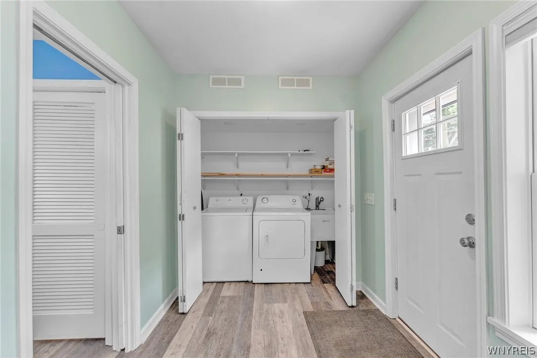 first floor laundry