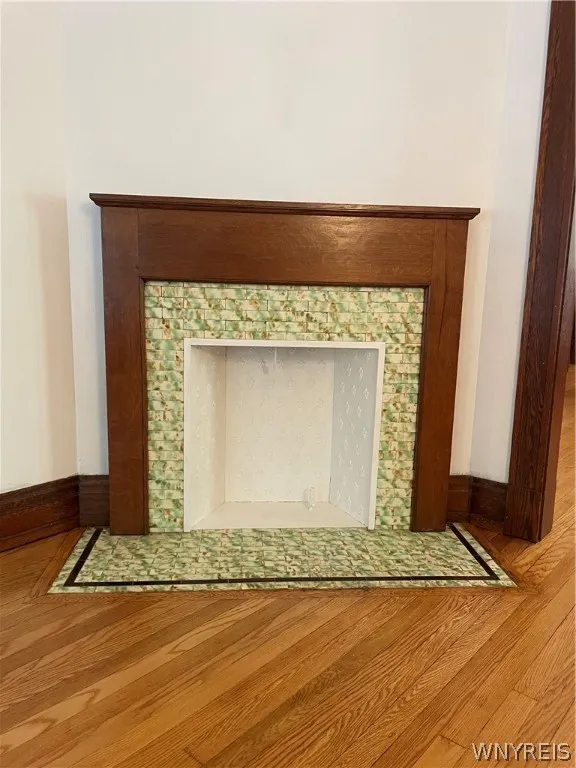 Original fireplace
