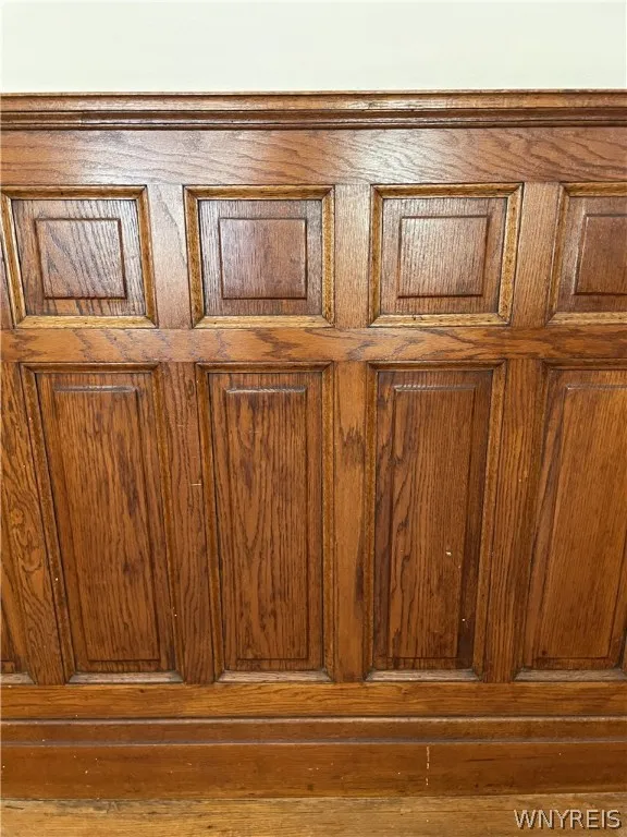 Original wainscotting