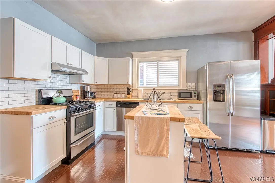 Lower front apartment