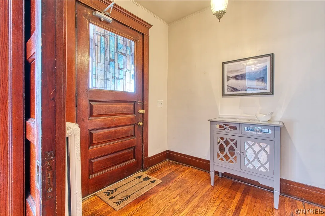 Lower front apartment