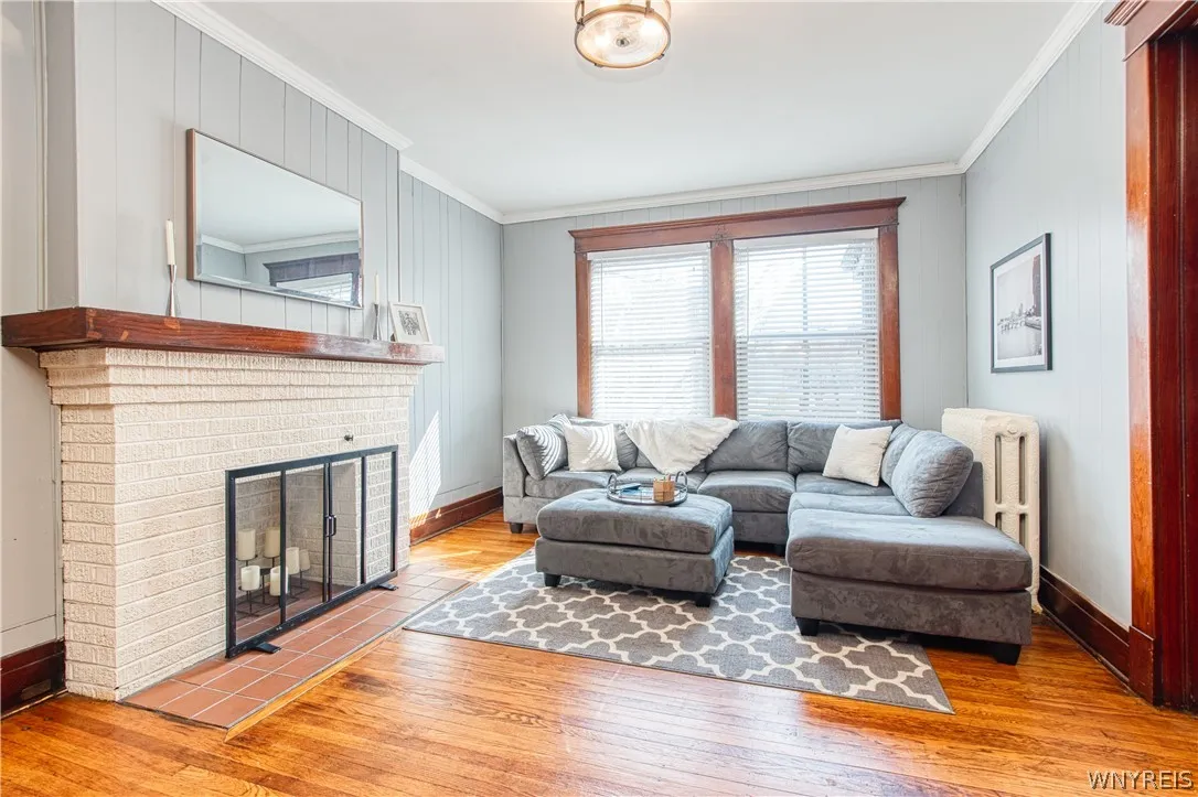 Lower front apartment