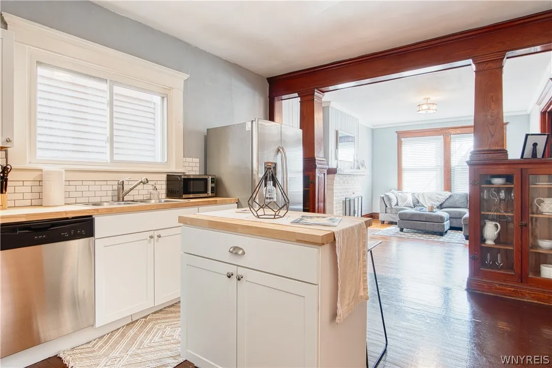 Lower front apartment