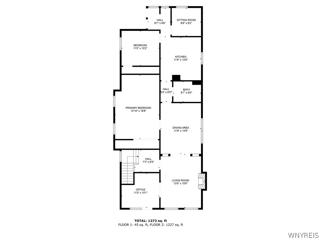 Upper apartment
