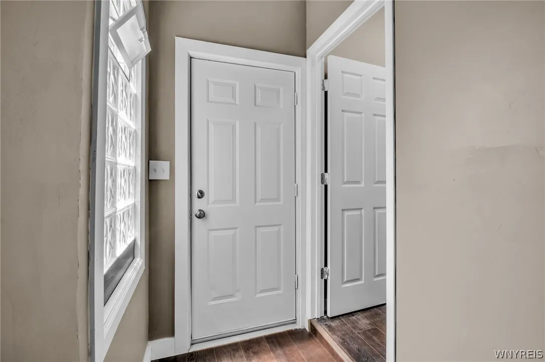 Hall off kitchen