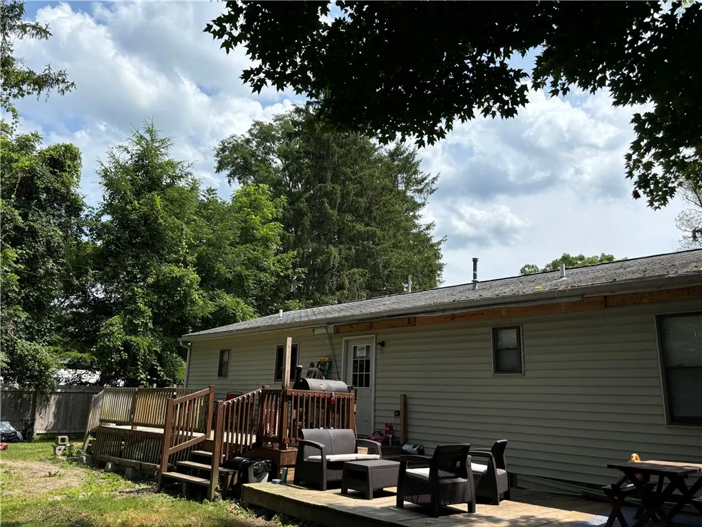Back deck