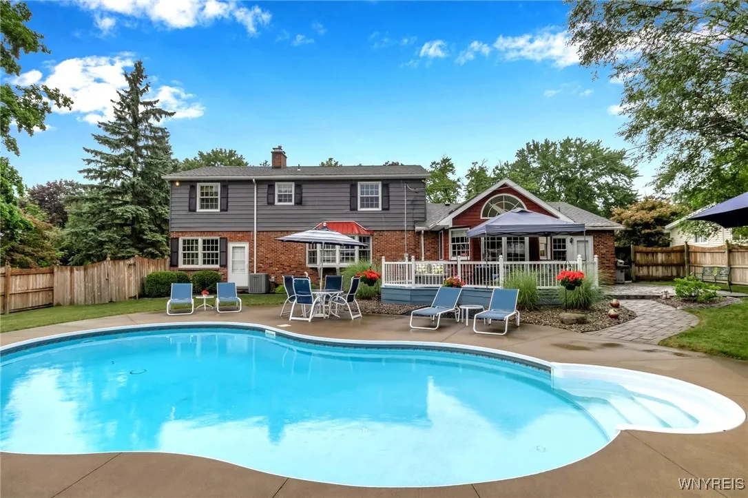 Backyd STAYCATION with heated salt water inground pool