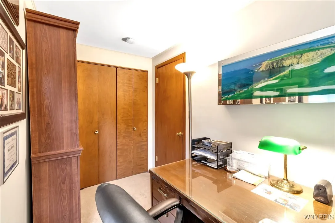 11x9 BDRM shows closet with bifold drs