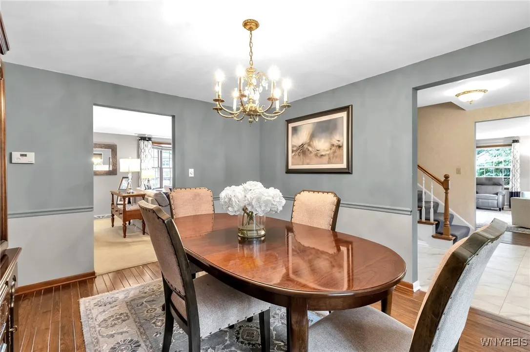 13x11 Dining Rm with hardwood floors