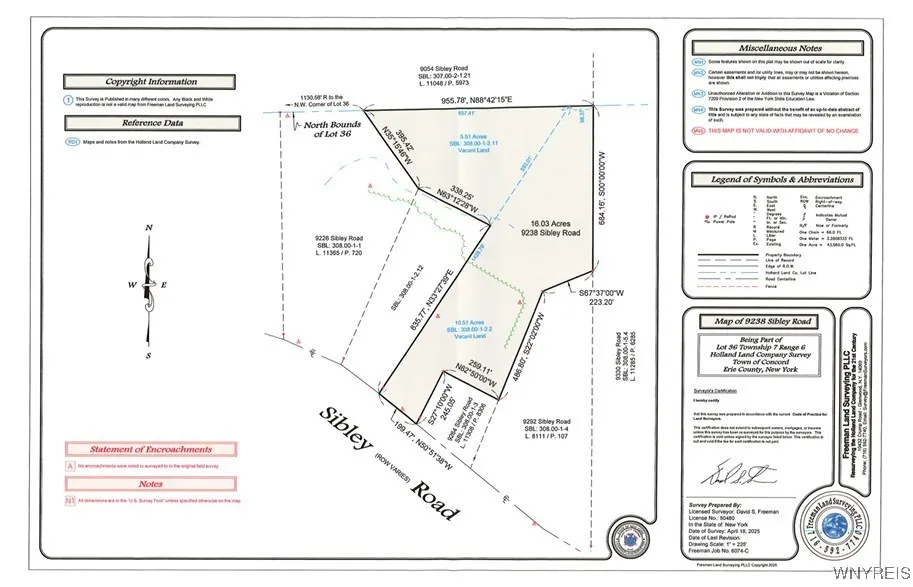 9238 Sibley Road, Concord, New York 14055, Concord, New York 14055, ,Land,For Sale,9238 Sibley Road, Concord, New York 14055,0,B1559464