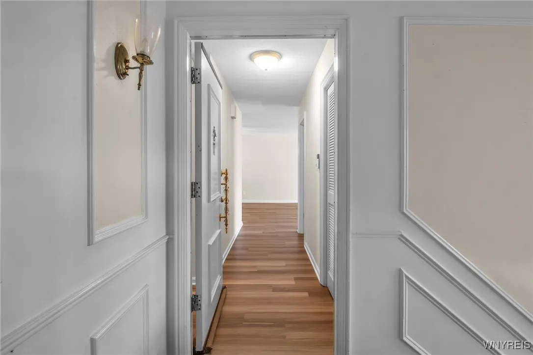 Entry Hall with SimpliSafe Security Pad...