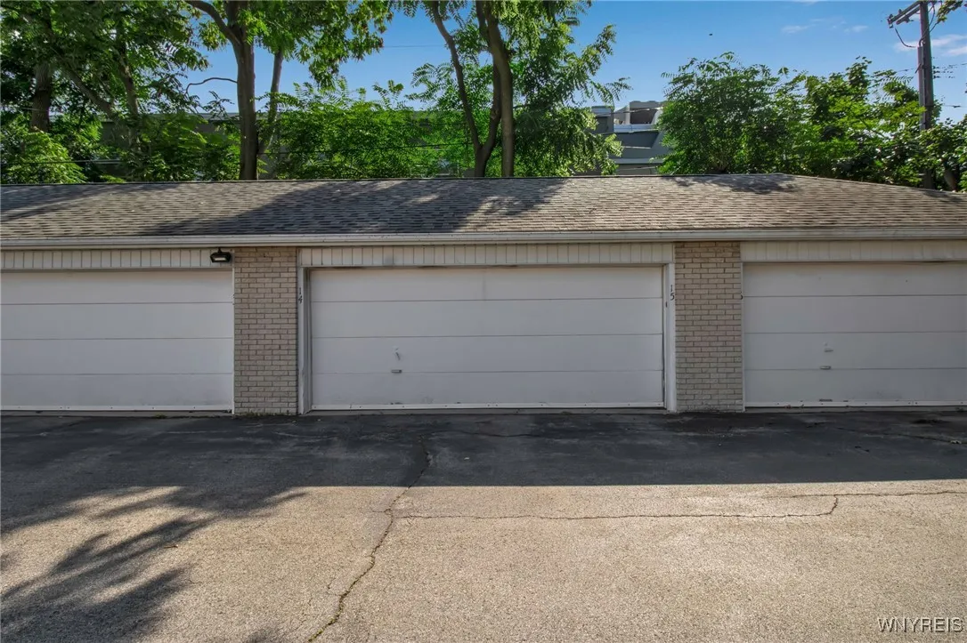 One garage space in Garage #15 (there is a garage door opener)...