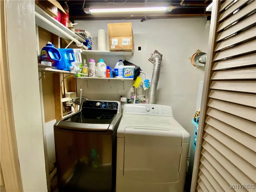 Lower lever laundry room.