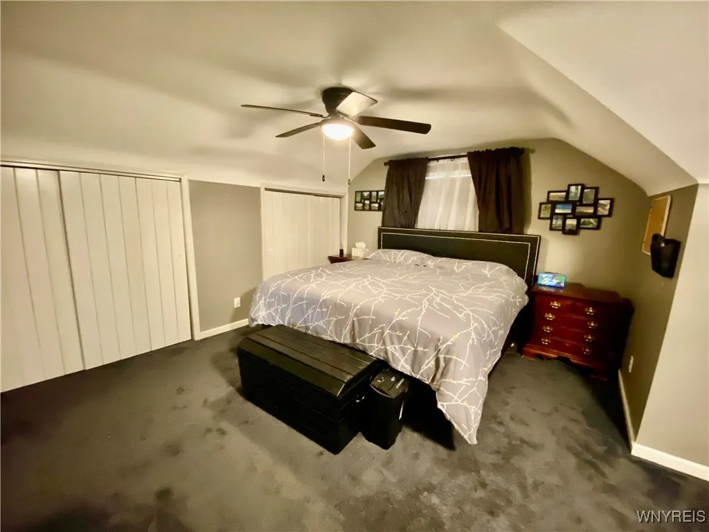 Closets and additional attic storage on this 3rd level.