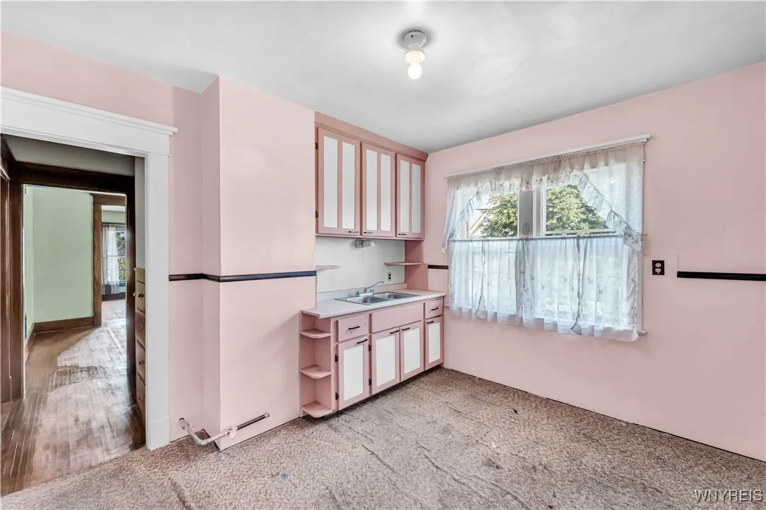 Upstairs Kitchen - Looking toward dining room