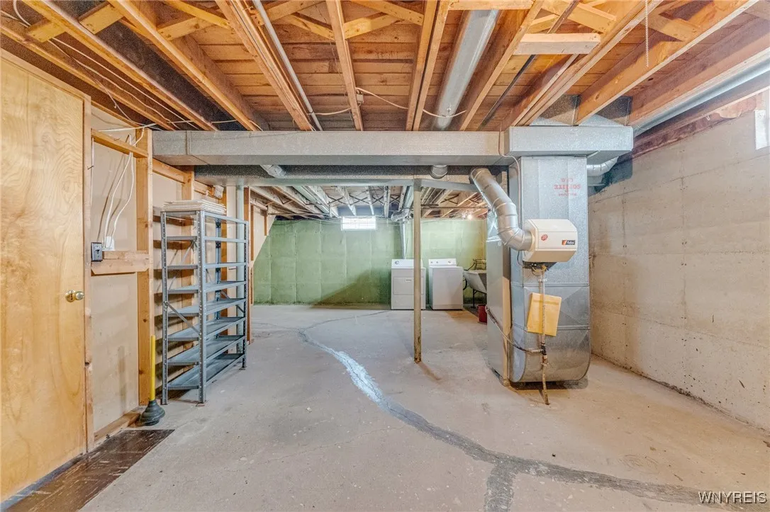 Clean dry basement