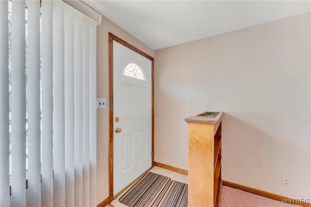 Front entrance to main living room