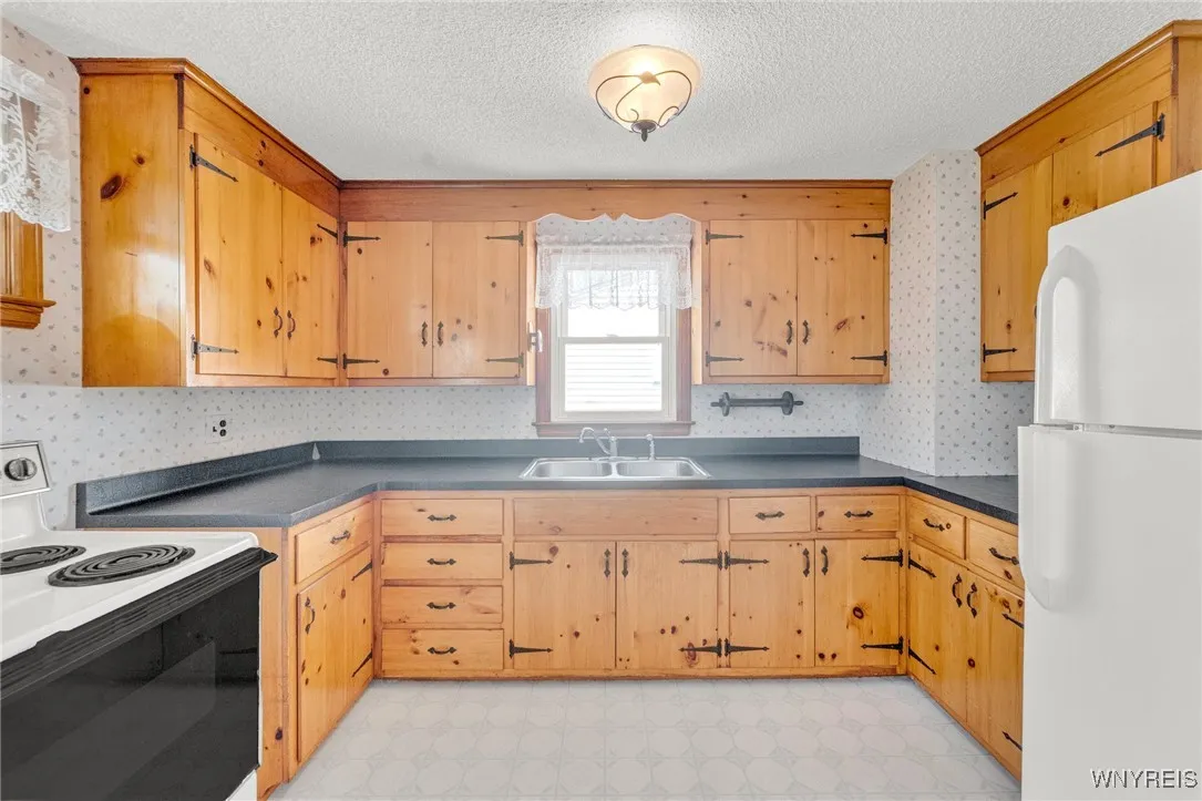Kitchen  with updated countertops