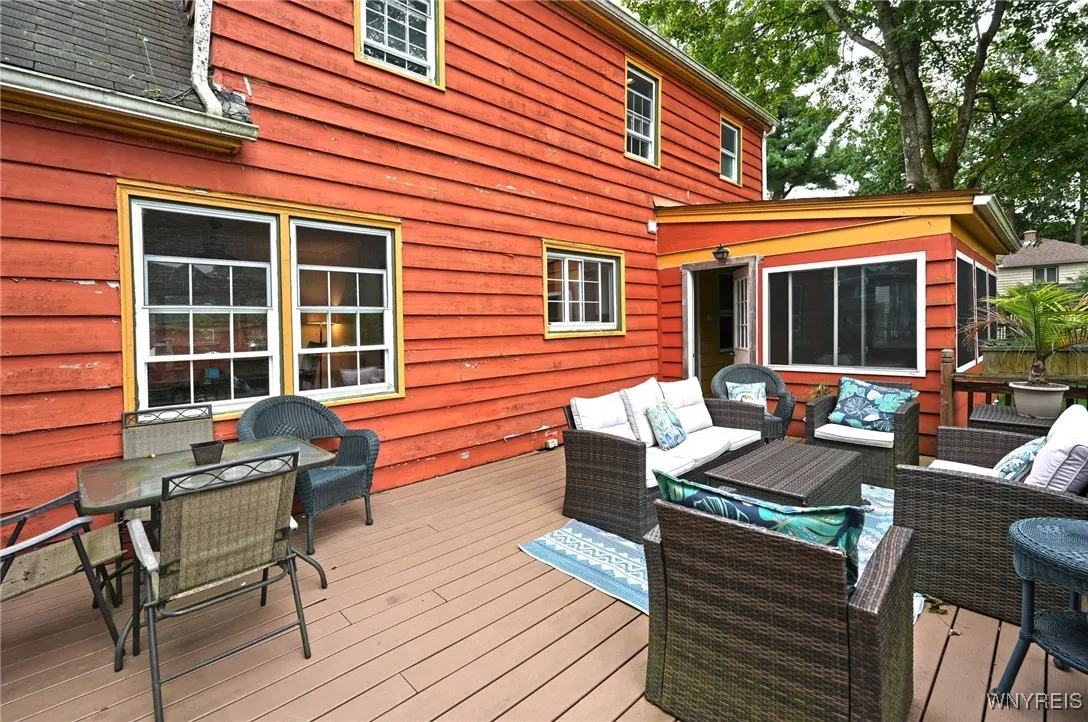 Back patio