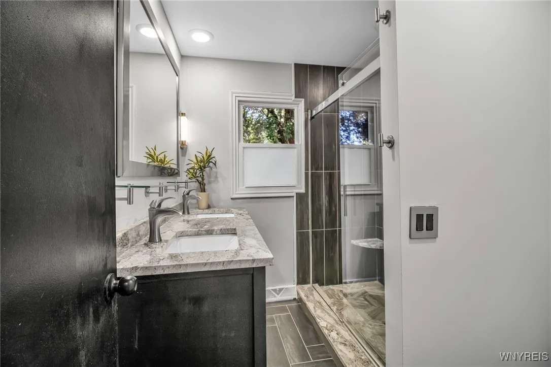 Updated bathroom