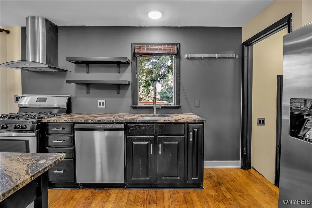 Stainless steel appliances