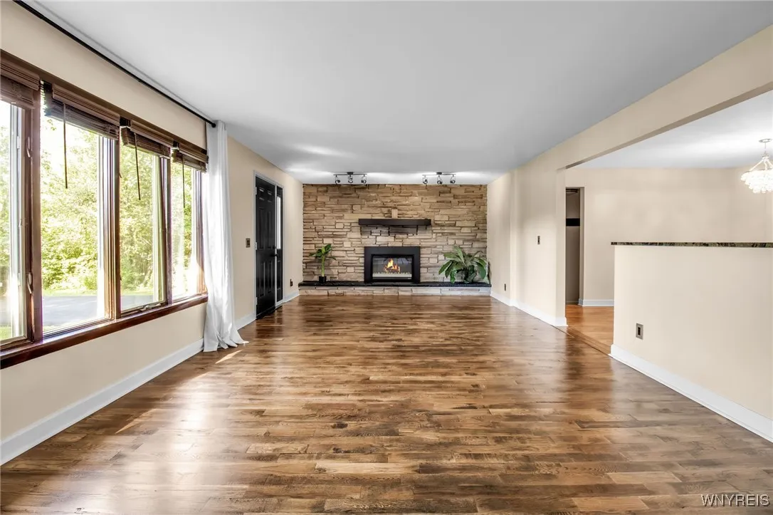 New hardwood flooring