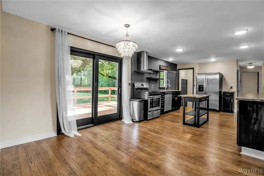 Large kitchen area