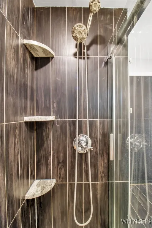 Tile shower