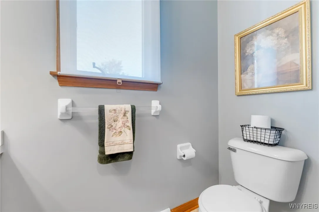 First floor Half Bath.