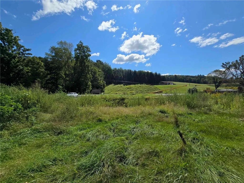 Standing on land looking across the road
