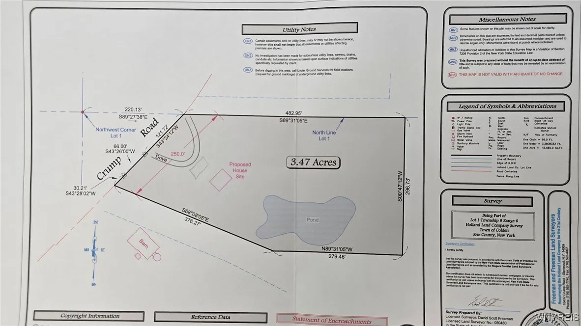 Lot #5 Crump Road, Colden, New York 14080, Colden, New York 14080, ,Land,For Sale,Lot #5 Crump Road, Colden, New York 14080,B1564218