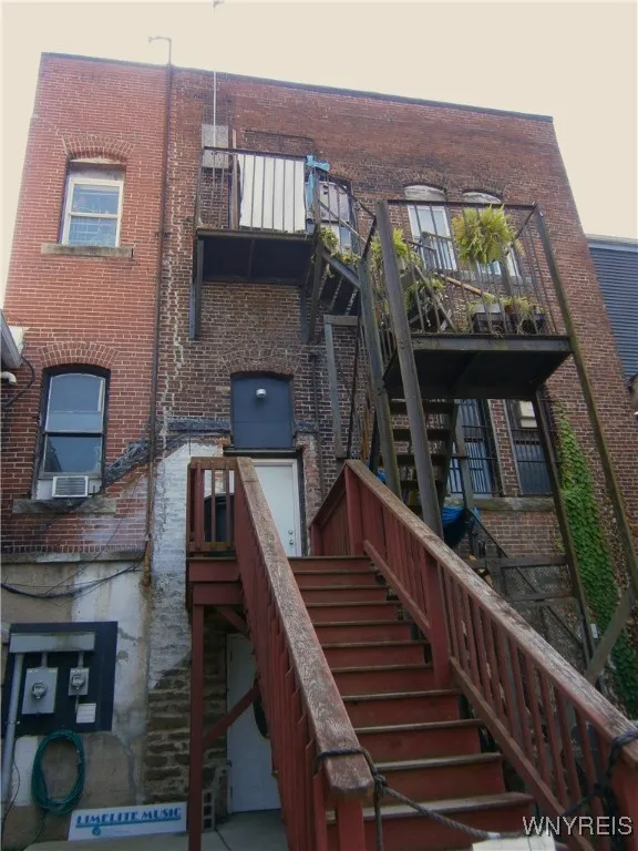 Rear entry- basement retail space