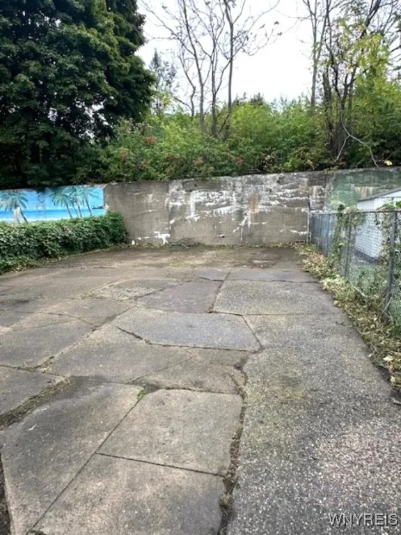 Ample rear parking area.