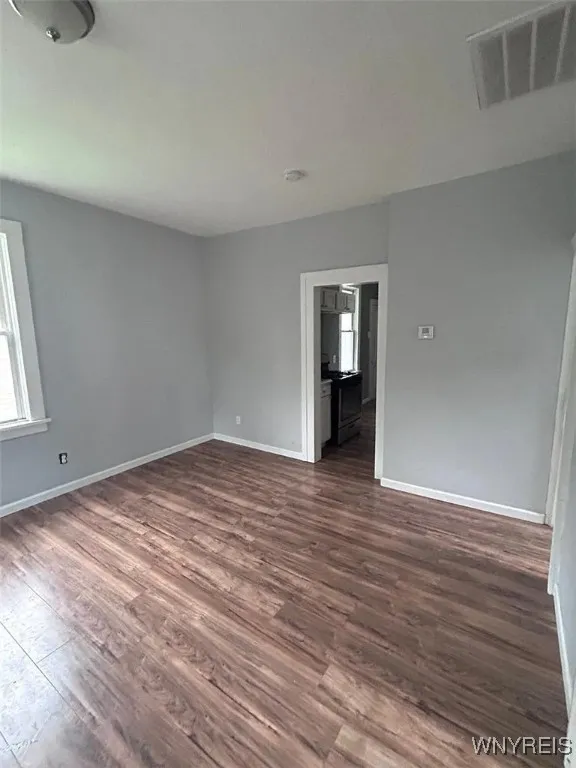 Commercial vinyl flooring throughout all units.
