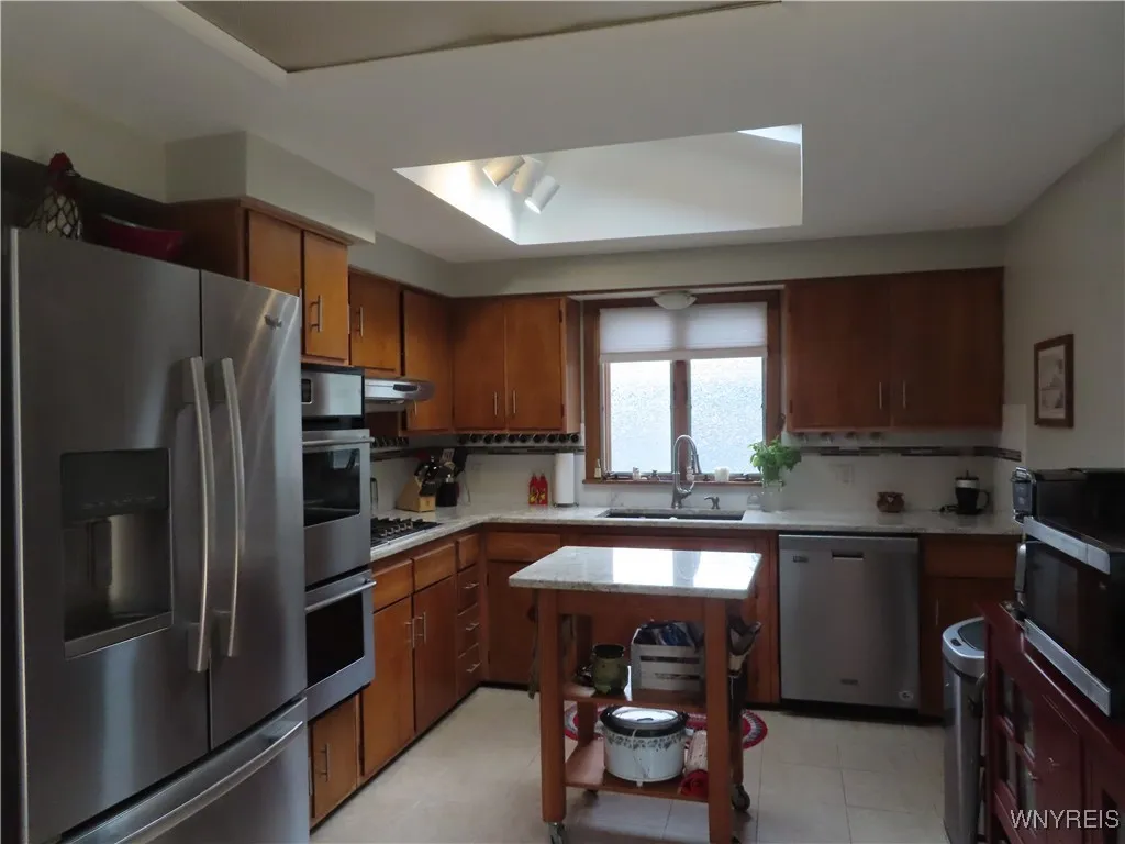 Kitchen with appliances included