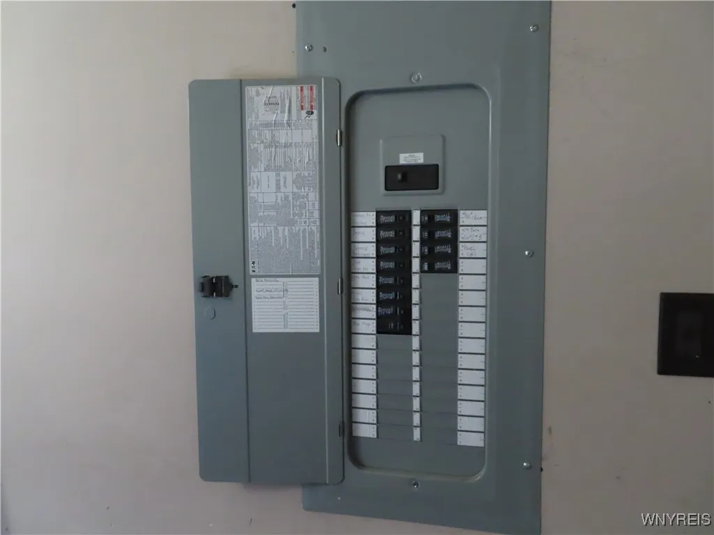 updated circuit breaker box, 200 amp
