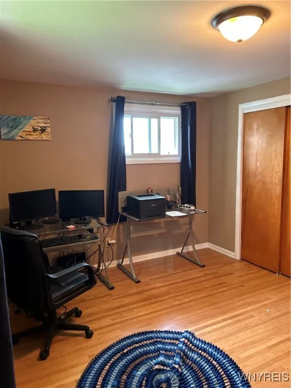 3rd bedroom currently being used as an office