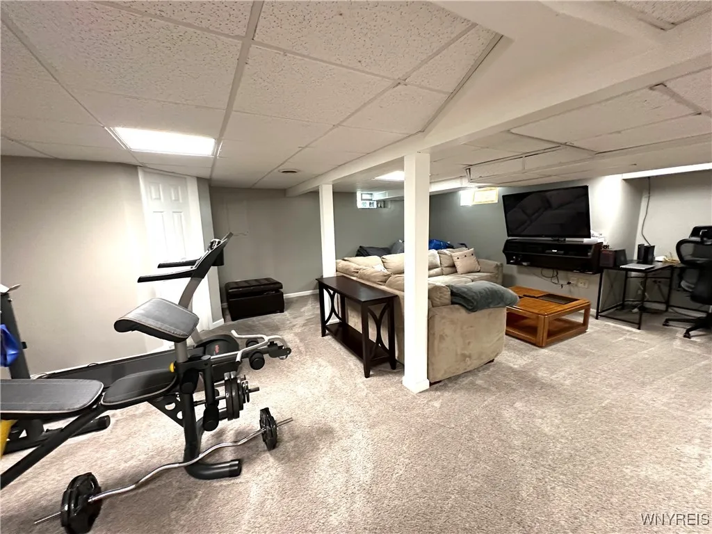 Finished basement