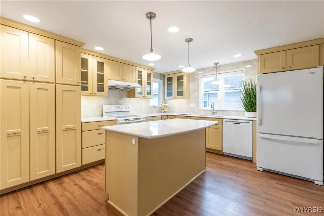 Custom kitchen with all kinds of well thought out ideals!