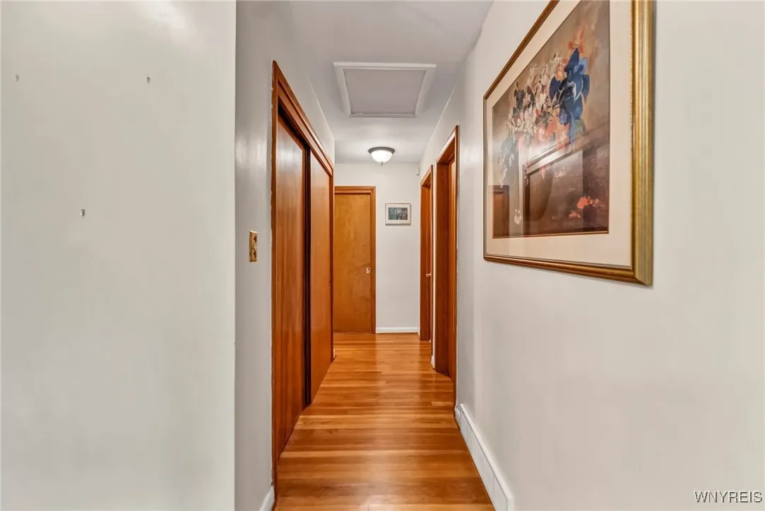 Very large closet to the left.