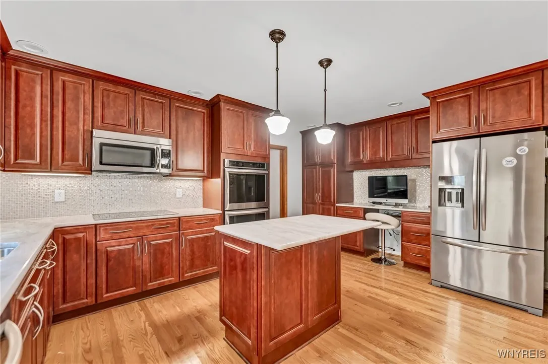 Gorgeous kitchen remodeled in 2016.