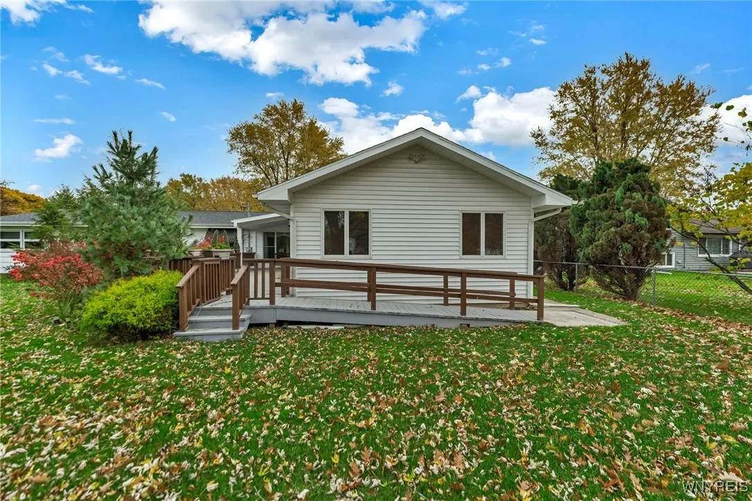 Ramp to patio