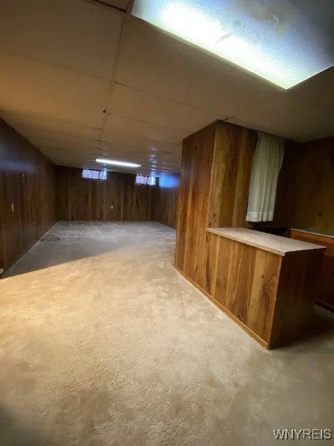 Finished basement
