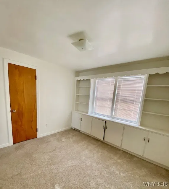 Bed #1 with beautiful built in cabinets
