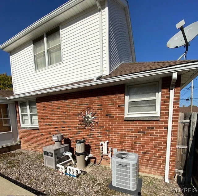 Updated pool and A/C mechanics