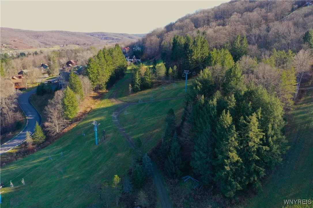 ski slope view