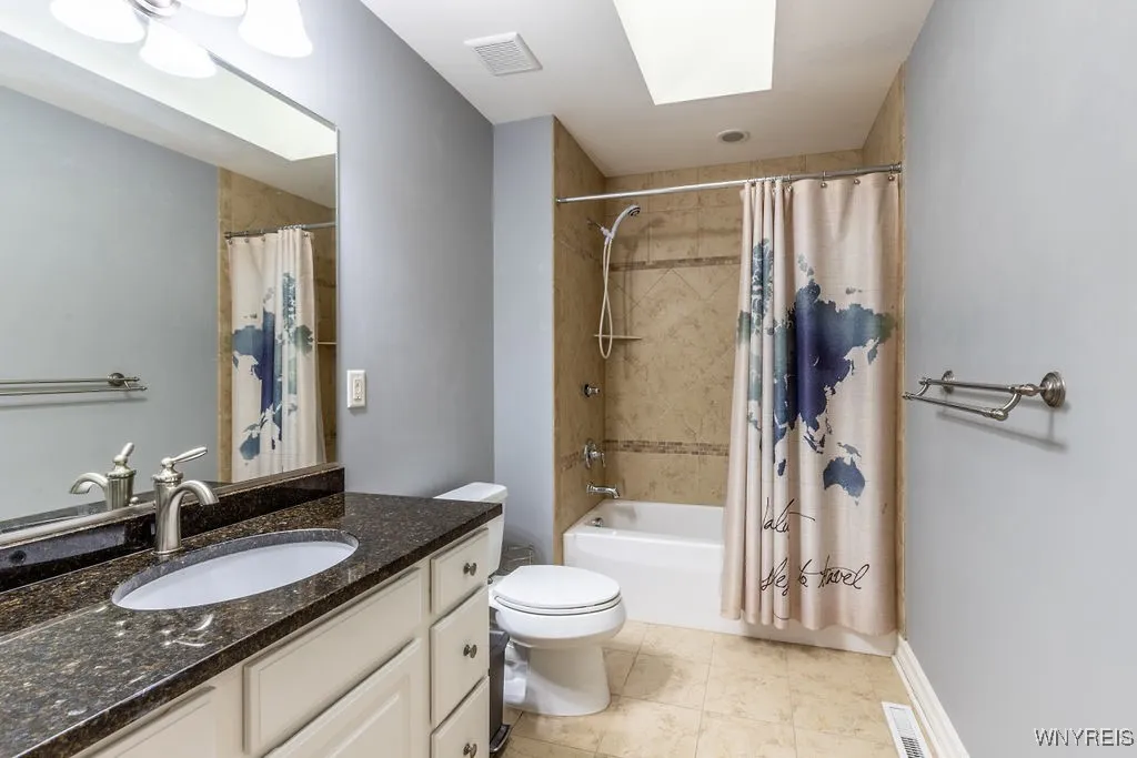 Full bath is in second ensuite.