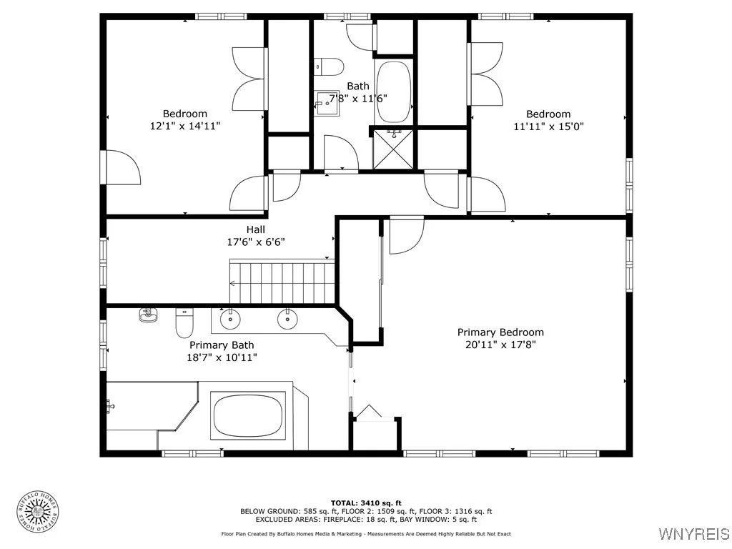25 New Amsterdam Avenue, Buffalo, New York 14216, Buffalo, New York 14216, 3 Bedrooms Bedrooms, 9 Rooms Rooms,2 BathroomsBathrooms,Residential,Closed,25 New Amsterdam Avenue, Buffalo, New York 14216,0,B1580830