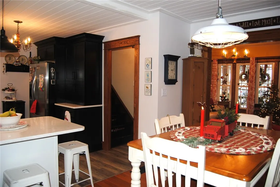 the layout downstairs