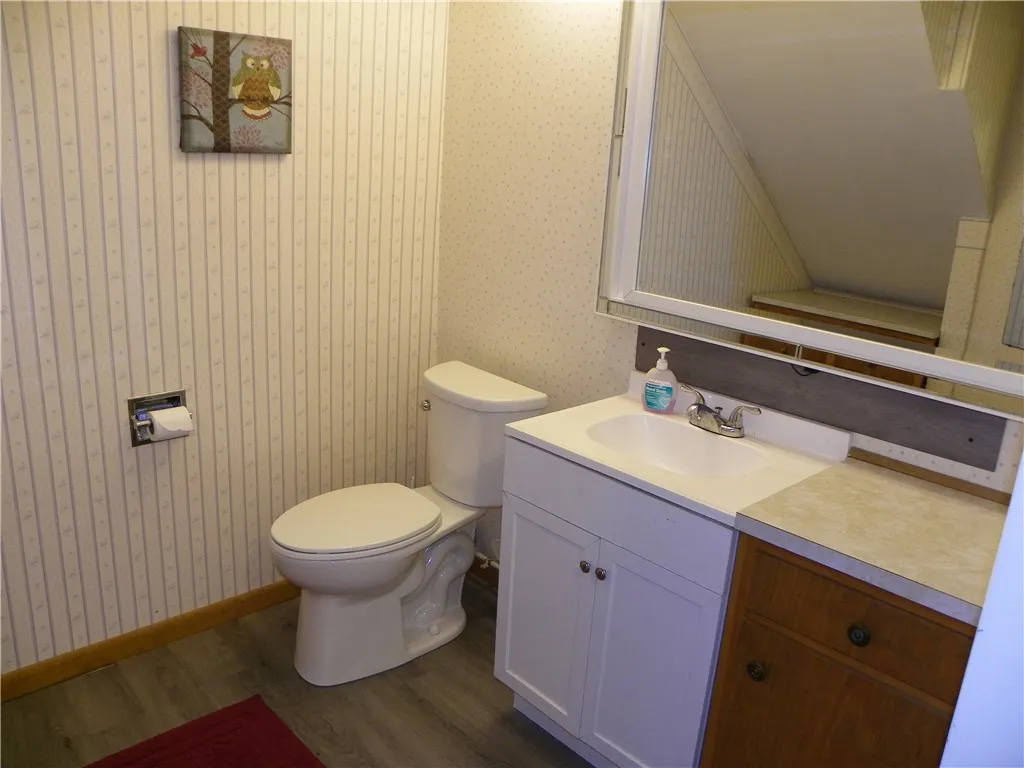 Full bath off kitchen